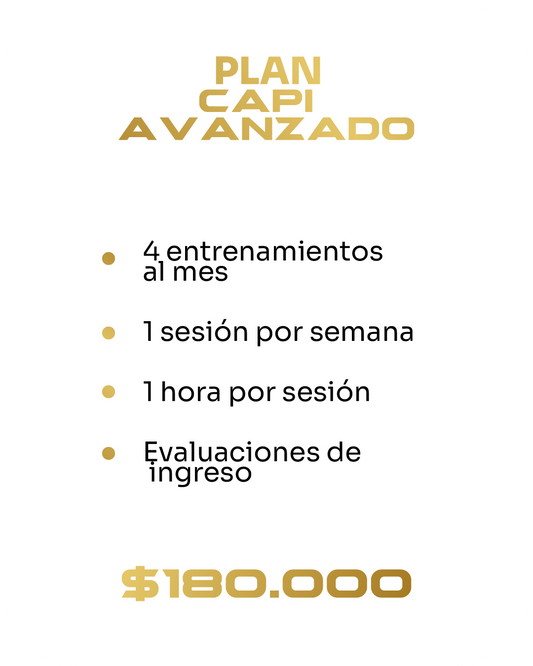 Plan Capi Avanzado