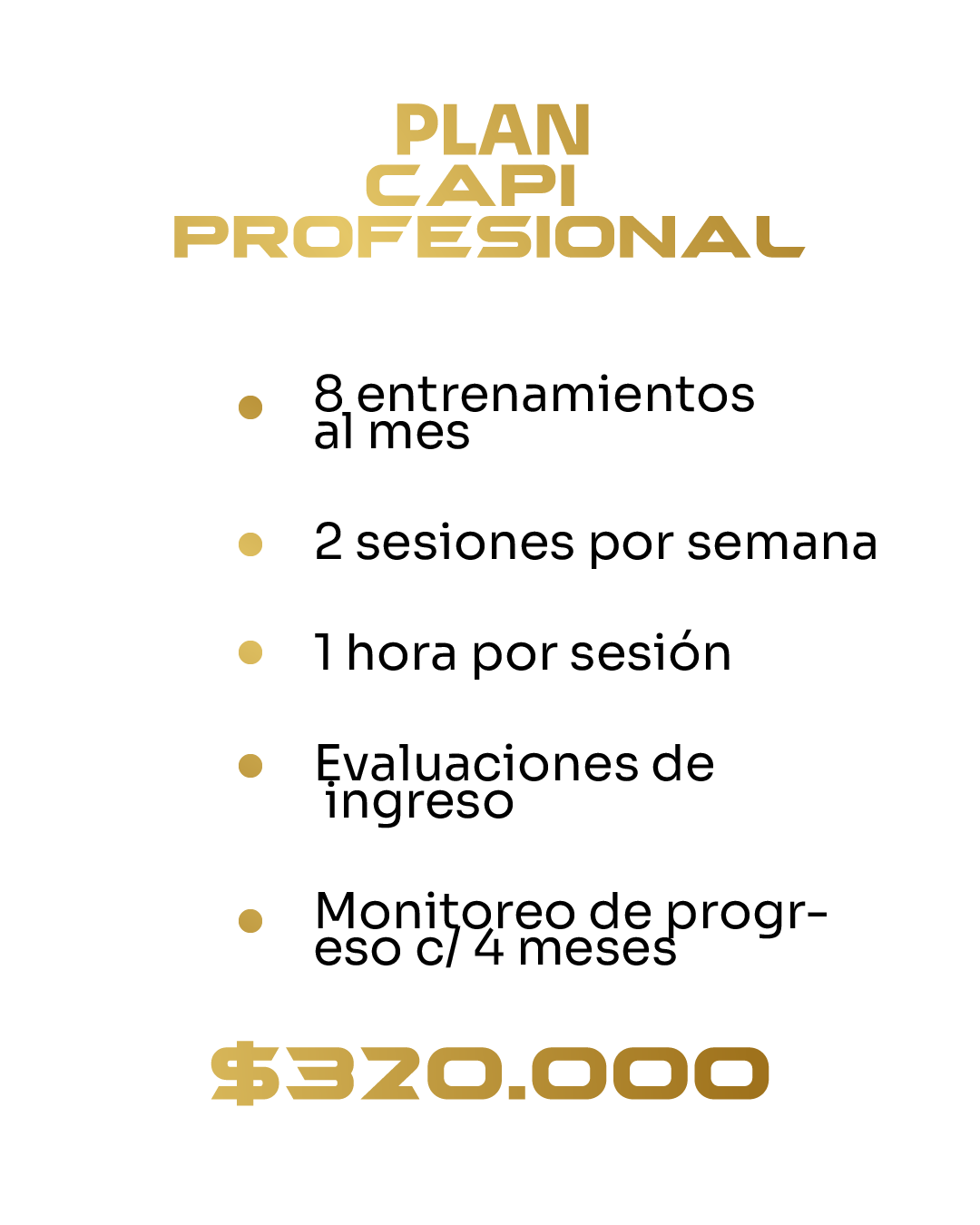 Plan Capi Profesional